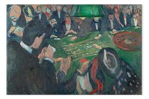 Riproduzione quadro Edvard Munch - At the Roulette Table in Monte Carlo
