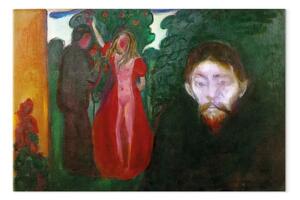 Quadro famoso Edvard Munch - Gelosia