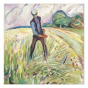 Riproduzione quadro Edvard Munch - Il Haymaker