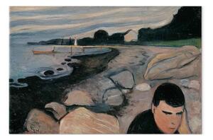 Riproduzione quadro Edvard Munch - Malinconia
