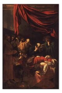 Riproduzione quadro Caravaggio - Morte della Vergine