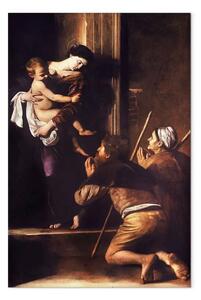 Riproduzione quadro Caravaggio - Madonna dei Pellegrini