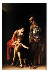 Riproduzione Caravaggio - Madonna dei Palafrenieri