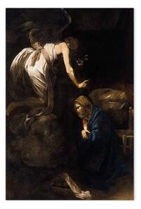 Riproduzione quadro Caravaggio - Annunciazione