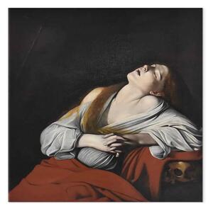 Riproduzione quadro Caravaggio - Maria Maddalena in estasi