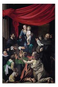Quadro famoso Caravaggio - Madonna del Rosario