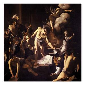 Riproduzione quadro Caravaggio - Martirio di san Matteo