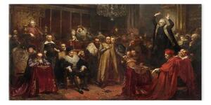 Quadro famoso Jan Matejko - Sermone di Skarga