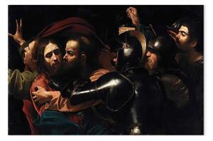 Riproduzione Caravaggio - La cattura di Cristo nell’orto