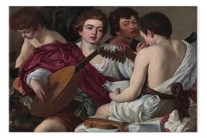 Riproduzione Caravaggio - I Musici