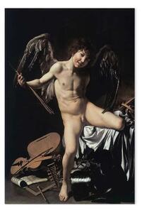 Riproduzione Caravaggio - Amor vincit omnia