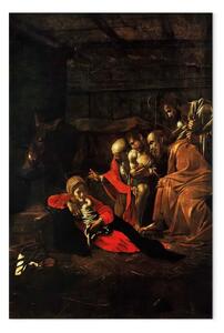 Riproduzione quadro Caravaggio - Adorazione dei pastori