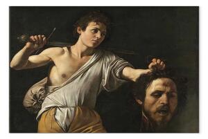 Quadro famoso Caravaggio - Davide con la testa di Golia