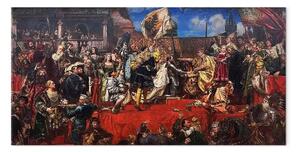 Quadro famoso Jan Matejko - Omaggio prussiano