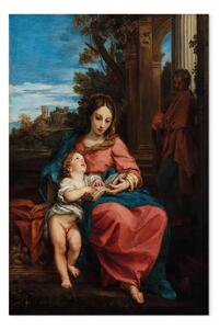 Riproduzione quadro Carlo Maratta - La Sacra Famiglia