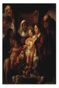 Riproduzione quadro Jacob Jordaens - La Sacra Famiglia II