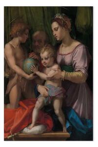 Quadro famoso Andrea del Sarto - La Sacra Famiglia con il giovane San Giovanni Battista