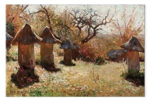 Quadro famoso Jan Stanislawski - Alveari in Ucraina
