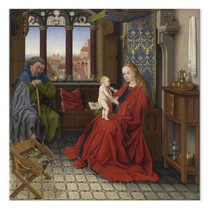 Riproduzione quadro Rogier van der Weyden - La Sacra Famiglia