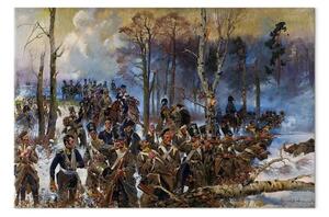 Quadro famoso Wojciech Kossak - Battaglia di Olszynka Grochowska
