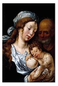 Quadro famoso Jan Gossaert - La Sacra Famiglia