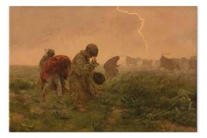 Quadro famoso Jozef Chelmonski - Temporale