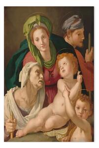 Quadro famoso Agnolo Bronzino - La Sacra Famiglia