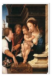 Riproduzione quadro Bernard van Orley - La Sacra Famiglia