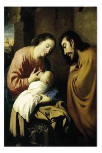 Quadro famoso Francisco de Zurbarán - La Sacra Famiglia