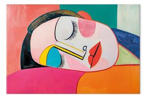 Quadro Ispirazioni Picasso - Ritratto di donna che dorme, bellissima