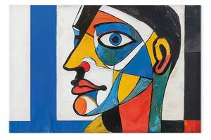 Quadro Ispirazioni Picasso - Ritratto di uomo davanti alla finestra