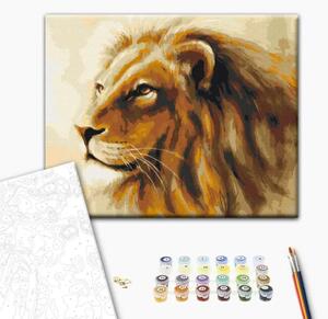 Quadro con numeri Re Leone