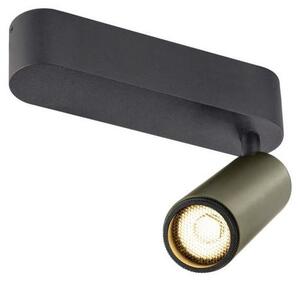 SLV 1009073 GRIP! M, plafoniera, singola, FASE, 3000 K, 14 W, 42°, bronzo / nero