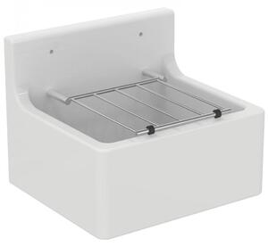 Ideal Standard Lavelli - Lavello 455x380 mm, griglia inclusa, bianco/cromo S593901