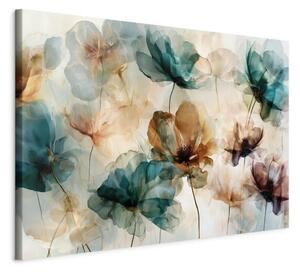 Calici turchesi: un bouquet artistico dai colori pastello
