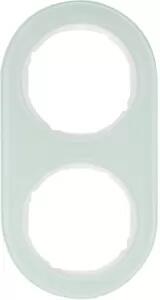 Berker 10122009 Cornice in vetro, bianco polare Serie R.classic