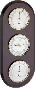 TFA - Stazione meteo analogica in legno massello 20.1064.03 - noce
