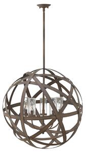 Grande lampada a sospensione da esterno Vintage ferro E14 40W Carson Hinkley