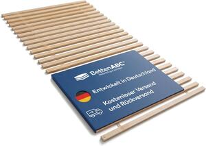 Base per letto a scomparsa Madera XXL con 23 doghe extra robuste in legno massiccio di faggio, portata fino a circa 280 kg, dimensioni: 120x200