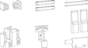 GU-966/200 Scatola per accessori bianca