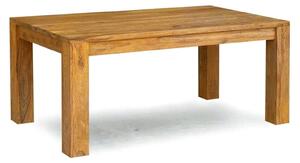 MASSIVMOEBEL24 | tavolo da pranzo in legno di Sheesham / palissandro 240x100x76 marrone oliato NATURE BROWN #828