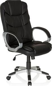 MyBuero Home Office Sedia direzionale RELAX BY155 in Pelle finta Sedia per computer regolabile in altezza, sedia da ufficio con braccioli
