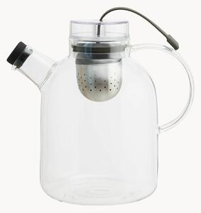 Teiera in vetro con infusore