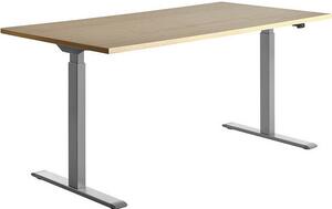 Topstar TTS16080GA Topstar E-Table höhenverstellbarer Schreibtisch ahorn rechteckig