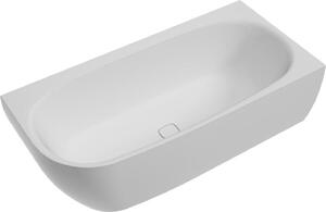 Vasca da bagno angolare iSensi 1700 x 750 x 450 mm, destra, bianca