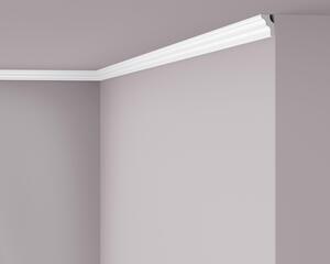 Cornice a soffitto NMC E NOMASTYL Noel Marquet Battiscopa decorativo Battiscopa decorativo moderno colore bianco 2 m