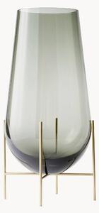 Vaso in vetro soffiato Échasse, alt. 28 cm