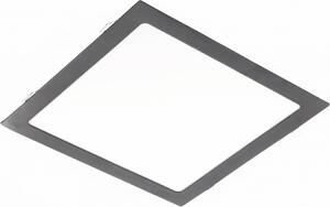 24W Luce da incasso angolare LED slim panel spot con cornice nera 300 x 300 x 22 mm 2000 lumen bianco neutro (4000 K)
