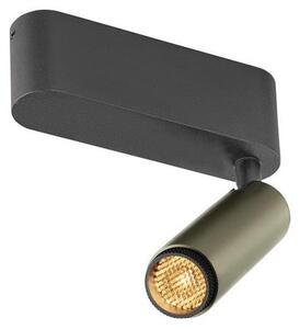 SLV 1009040 GRIP! S, plafoniera a plafone, singola, FASE, 2700 K, 11 W, 29°, bronzo / nero