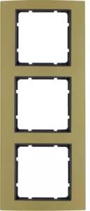 Berker 10133016 Cornice in alluminio, oro/antracite Berker B.3